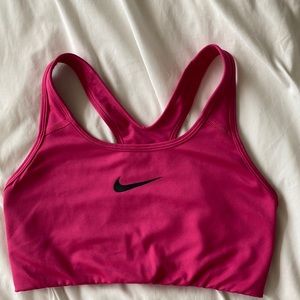Nike Womens - Pink Dri-Fit Sports Bra